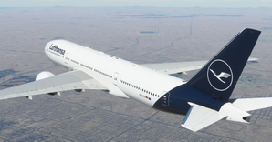Lufthansa "2019 livery" CaptainSim 777-200 thumbnail 1