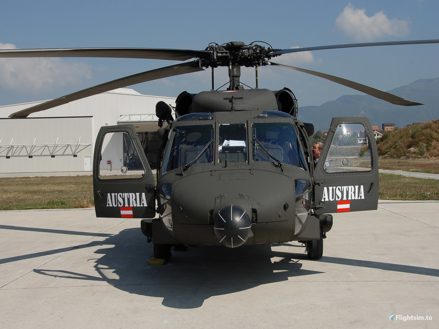 Uh 60 Blackhawk Hubschrauber Hintergrundbild