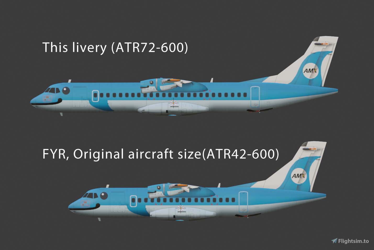 AMAKUSA Airlines ATR 72-600 (for Community Version) for