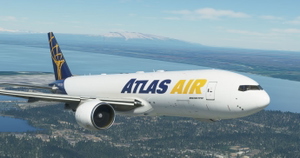 Captain Sim B777-200F Atlas Air [8K Fictional] thumbnail 1