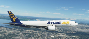 Captain Sim B777-200F Atlas Air [8K Fictional] thumbnail 3