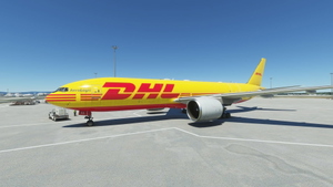 Captain Sim B777F DHL Operated by AeroLogic D-AALL | 4K | Discontinued thumbnail 1