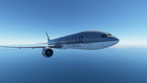 Captain Sim B777F Qatar Cargo A7-BFL | 4K | Discontinued thumbnail 6