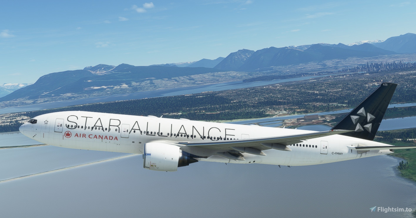CaptainSim 777-200 Air Canada (Star Alliance) [8K Fictional] for 