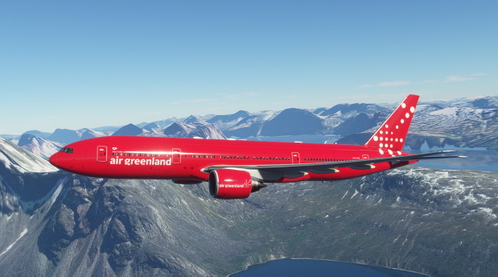 CaptainSim 777-200 Air Greenland [8K Fictional]