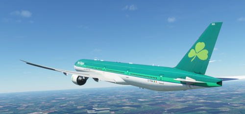 CaptainSim 777-300 Aer Lingus [8K Fictional]