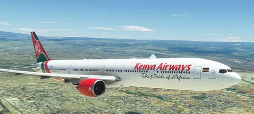 CaptainSim 777-300 Kenya Airways [8K]