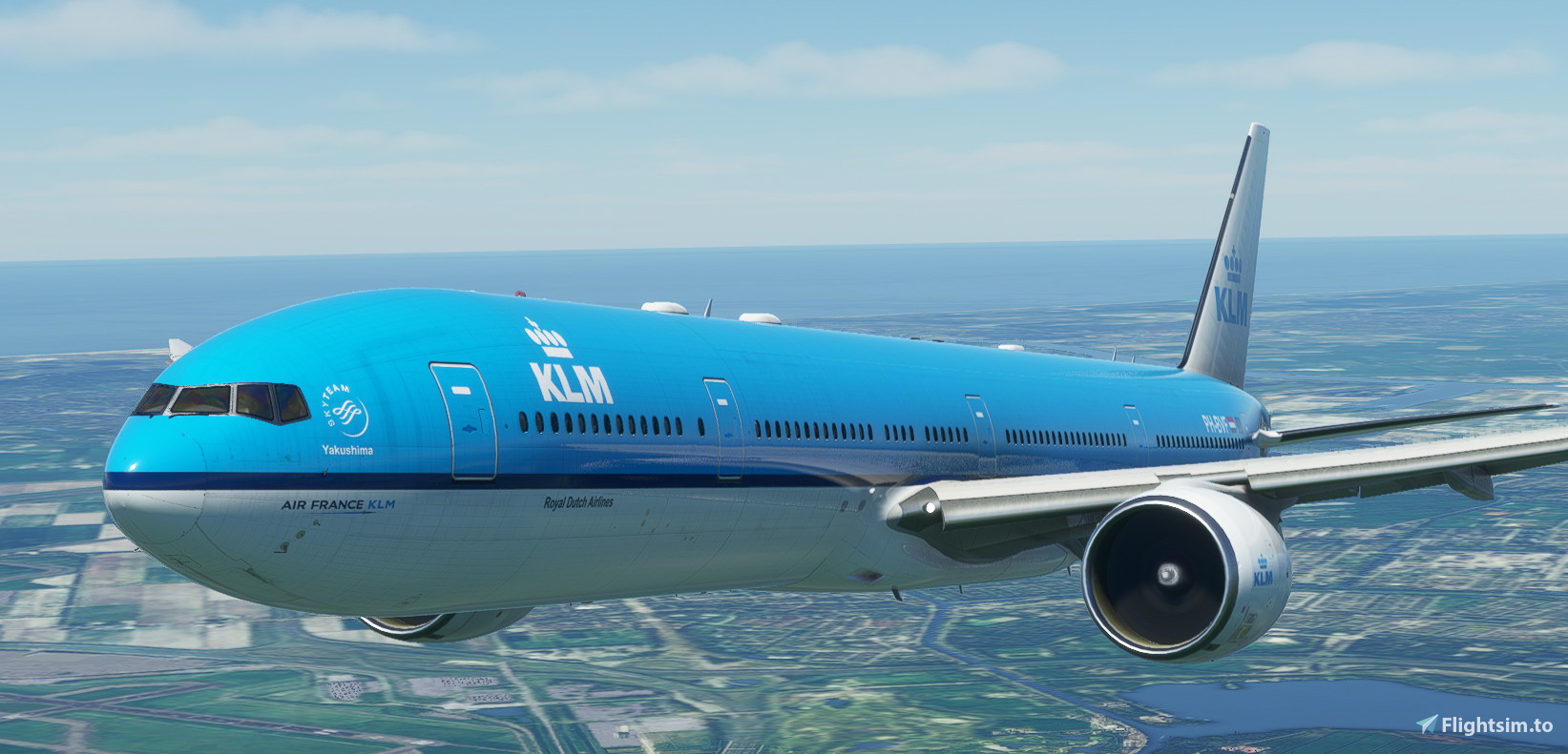 CaptainSim 777-300 KLM (old colors) [8K] - Image 1