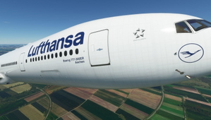 CaptainSim 777-300 Lufthansa [8K Fictional] thumbnail 2