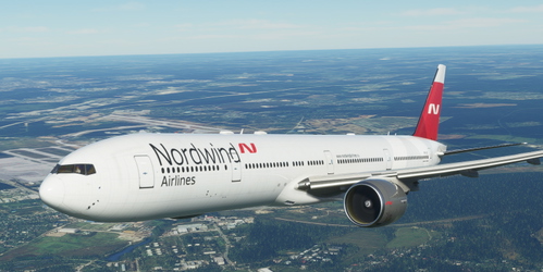CaptainSim 777-300 Nordwind Airlines [8K]