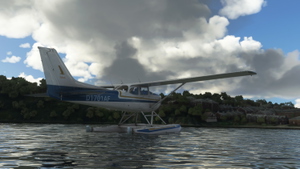 Cessna C172 - Livery "Blue and Orange" (Classic/Floats/Skis/Bagolu/WB-Sim) thumbnail 7