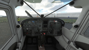 Cessna C172 - Livery "Blue and Orange" (Classic/Floats/Skis/Bagolu/WB-Sim) thumbnail 12
