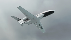 Citation CJ4 Black/Red Livery thumbnail 2