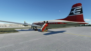 PMDG DC-6B - British Eagle - G-APSA thumbnail 2