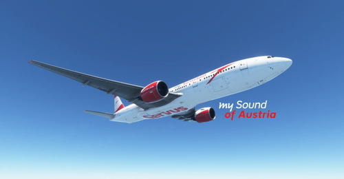 [CS 777-200] Austrian Airlines OE-LPD "my Sound of Austria" 