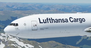 Lufthansa Cargo "2019 livery" CaptainSim 777-200F thumbnail 3
