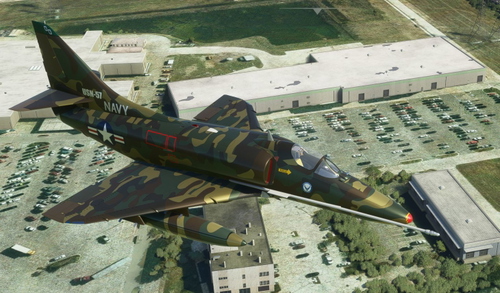 A-4E Skyhawk Camo