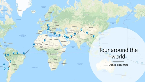Daher TBM 930 Worldtour