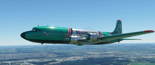 PMDG DC-6A Buffalo Airways (C-GCTF) Livery [4K][8K]
