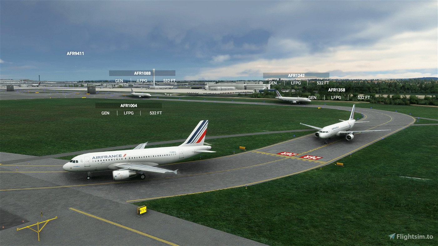 Easy airlines+aircraft matching with default live traffic Microsoft Flight Simulator