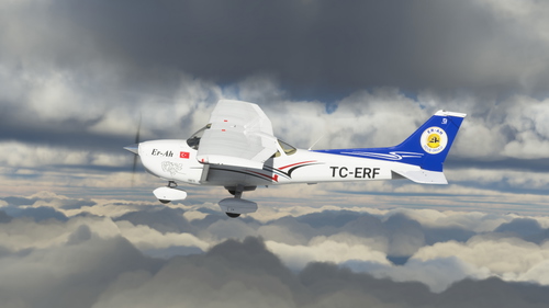 ER-AH Flight School For C172 TC-ERF [8K]
