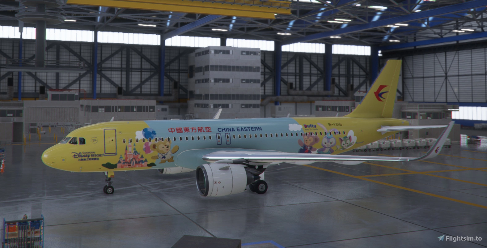 FBW A32NX China Eastern B-1316 - Image 1