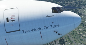 FedEx / Federal Express "N884FD" "Ananyaa" CaptainSim 777-200F thumbnail 14