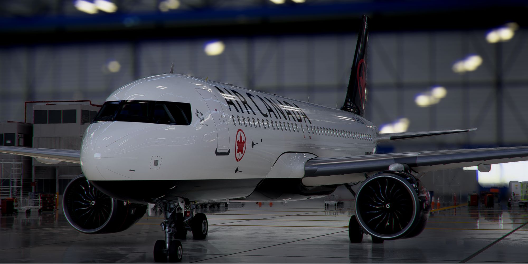 [A32NX] FlyByWire | Airbus A320neo Air Canada C-FXCD | as 8k resolution - Image 1