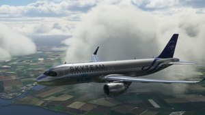 [A32NX] KLM Skyteam silver livery 8K thumbnail 2