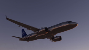 [A32NX] Saudia Skyteam silver livery 8K thumbnail 7