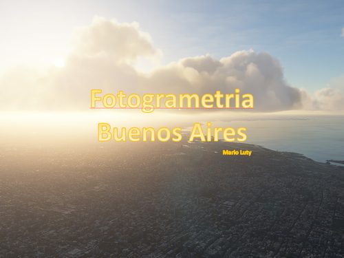 Fotogrametria Ciudad de Buenos Aires