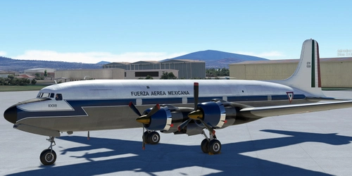 Fuerza Aerea Mexicana DC-6A 10018