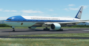 Air Force One / US Air Force / USAF CaptainSim 777-300ER thumbnail 4