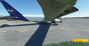 FedEx / Federal Express "N884FD" "Ananyaa" CaptainSim 777-200F thumbnail 4