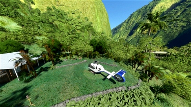 Helipad - Gîte du Bras de la Plaine (Ilôt Paradisiaque) Microsoft Flight Simulator