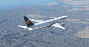 Lufthansa "1989 livery" CaptainSim 777-200 thumbnail 5