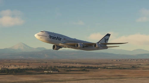 Iran Air 747-8i NEW STYLE - 8K (No Mirroring)