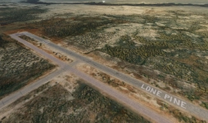 Lone Pine Airport (026), Owen Valley, Inyo County near Death Valley National Park, California. thumbnail 15