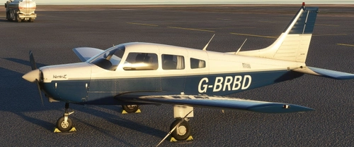 JF Piper Warrior II - G-BRBD