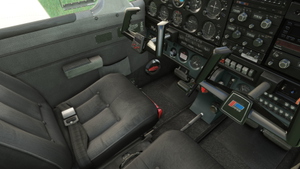 JustFlight Piper PA28 Warrior II - Clean Grey Interior thumbnail 2