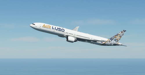 Air Luso (with cabin) CaptainSim 777-300ER
