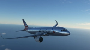 A320 American Airlines chromed edition 8K ultra thumbnail 15