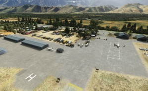 Lone Pine Airport (026), Owen Valley, Inyo County near Death Valley National Park, California. thumbnail 3