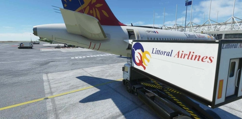 Catering Truck Livery Littoral-Airlines