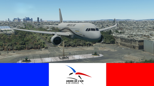 [A32NX] MRTT Armée de l'Air et de l'Espace [Phenix] 8K ultra [French Army]