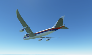 B747-8 United Airlines Saul Bass thumbnail 7