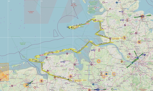 Northern Germany / Norddeutschland: VFR Bad Zwischenahn to Helgoland