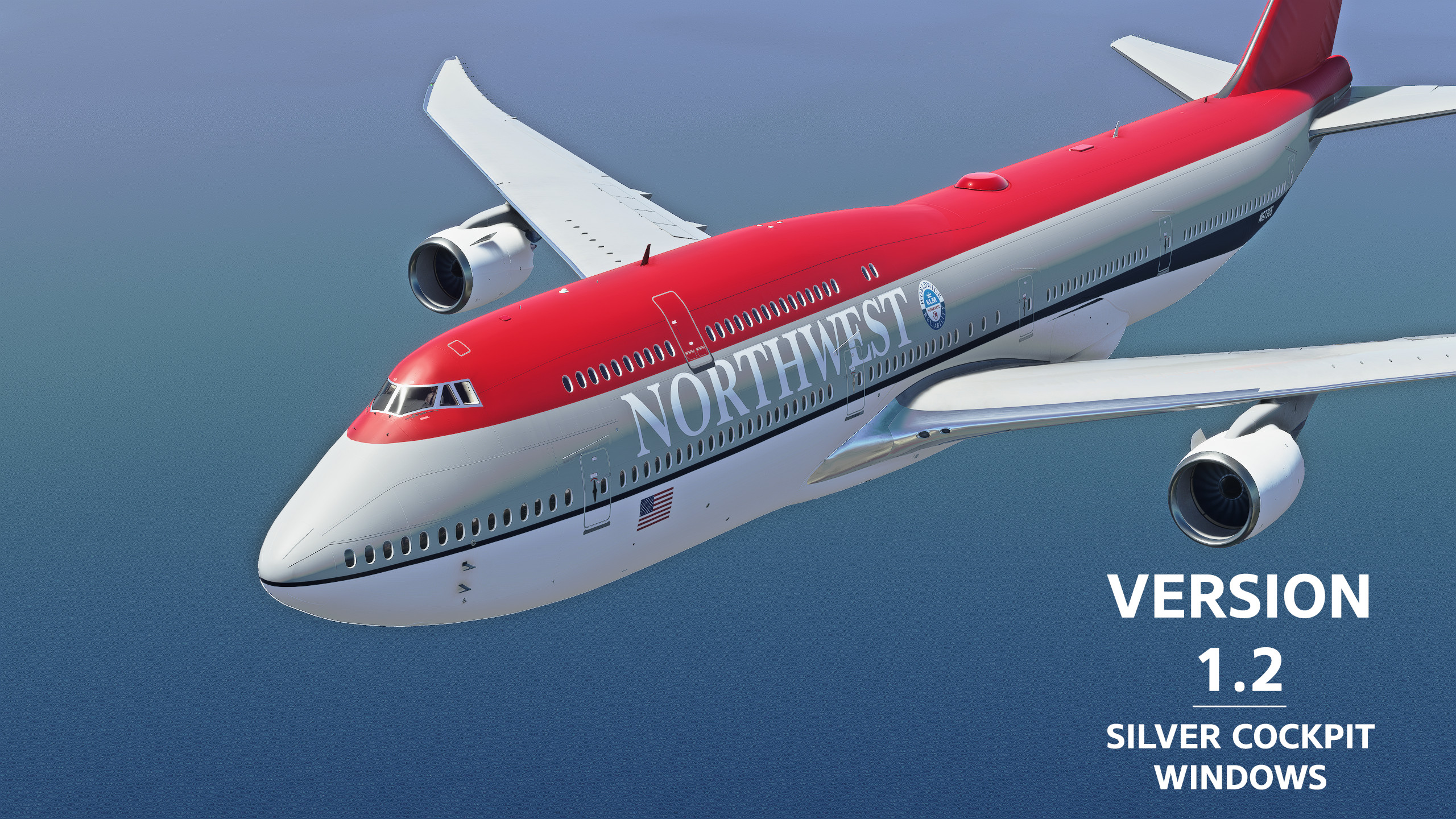 Northwest (Old Colors / Fictional) 747-8 [10K] - Image 1