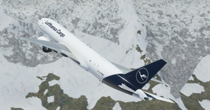 Lufthansa Cargo "2019 livery" CaptainSim 777-200F thumbnail 6