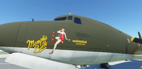 PMDG DC-6 B-17 "Memphis Belle"